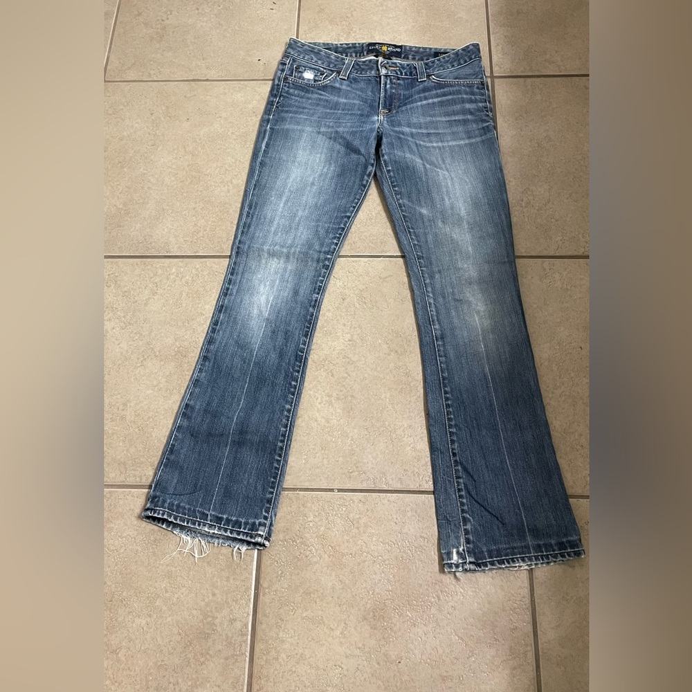 Lucky Brand Blue Flare Jeans size 6/28